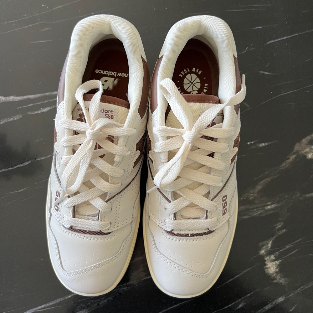 New Balance Aime Leon Dore 550 Brown size men’s 6 women’s 7.5 Limited edition - Picture 6 of 13